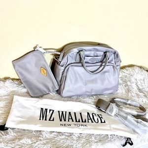 NWT MZ Wallace Gramercy Satchel in Fog